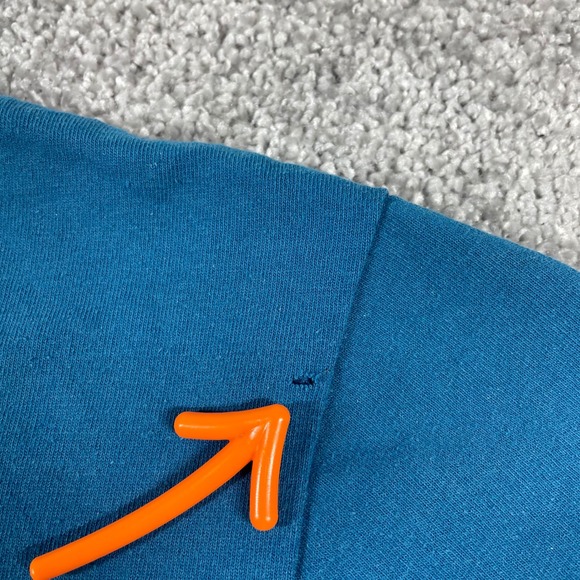 North Face T Shirt Mens XXL Mountain Exploring Cotton Blend Short Sleeve Blue - Picture 6 of 13